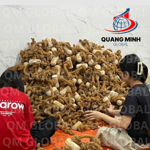 Juguete Ecológico Moderno de Madera para Perros, Pelota de Cuerda Resistente para Limpiar los Dientes, Entrenamiento de Tracción y Juego Interactivo - Product Image 3