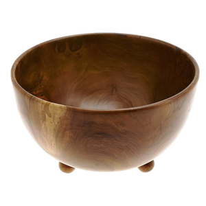 Juego de 2 cuencos de madera de diseño decorativo para decoración de interiores, centro de mesa para comedor, para regalo - Product Image 2