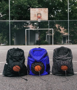 Sac de sport pour le basketball, sac à dos grande capacité avec compartiment de rangement pour ballon de basketball, compartiment séparé pour chaussures - Product Image 1