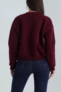 เสื้อสเวตเชิ้ตผ้าฟลีซสำหรับผู้หญิงไซส์ใหญ่ Ever Glow รุ่นฤดูใบไม้ร่วง/ฤดูหนาว กันน้ำ ระบายอากาศได้ดี เป็นมิตรกับสิ่งแวดล้อม ไม่หดตัว ไม่เป็นขุย กันลม - Product Image 3