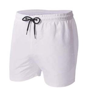Pantalones Cortos de Hombre al por Mayor, Ecológicos, Transpirables, Antiarrugas, de Poliéster, Cintura Media, con Cordón Ajustable y Bolsillos, Lisos - Product Image 5