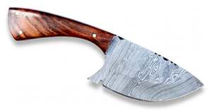 Handcrafted Damascus Steel Heavy Culinary Slicing <b>Tool</b> Natural Rosewood Handle <b>Craft</b> <b>Tool</b> - Product Image 5