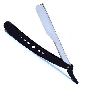 Navaja de Afeitar Plegable de Acero Inoxidable Resistente con Caja, Herramienta Profesional para Depilación Facial en Salón - Product Image 5