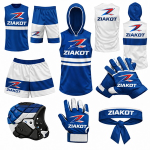 Conjunto de Uniforme de Fútbol Americano con Calcetines, Bandera Americana, Compresión 7on7 para Jóvenes y Hombres, Personalizado para Juego 7v7 - Product Image 2