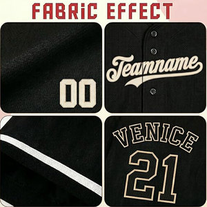Maillot de baseball court personnalisé noir et rose pour femme, col en V, avec nom et numéro personnalisés, et graphiques durables anti-décoloration - Product Image 4