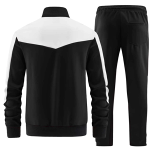 ชุดวอร์มออกกำลังกายผู้ชายคุณภาพสูง แบบมีซิป โลโก้เด่น ทรงเข้ารูป 2 ชิ้น ผลิตจากโพลีเอสเตอร์ น้ำหนักเบา สีสันสดใส เหมาะสำหรับฤดูใบไม้ร่วง - Product Image 2