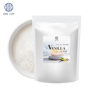 Ingrediente de té de burbujas en polvo de hielo de nieve con sabor a vainilla en embalaje de bolsa - Product Image 2