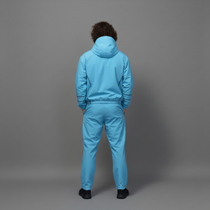 Ventes en gros de survêtements pour hommes de haute qualité, imprimés, coupe classique, fermeture éclair, avec bordure noire, vêtements décontractés, streetwear, 100% coton, ensemble 2 pièces - Product Image 4