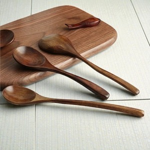 Natural Wooden Spoon Set for Cooking Eco Friendly Mango Wood Kitchen Utensils Wholesale Bulk Pack - Product Image 4