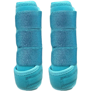 2026 Horse Leg Wraps Microfiber <b>Fabric</b> Equine Bandages White <b>Black</b> Gray Burgundy <b>Velvet</b> Wrap for Training Travel Stable Use - Product Image 6