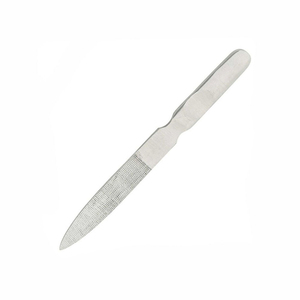 Râpe à pieds double face en acier inoxydable pour éliminer les callosités, design simple, poignée métallique durable - Product Image 4