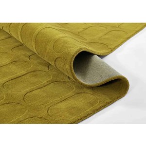 Modern Olive Green Geometric Wool Rug Hand Tufted Minimalist Area Carpet Luxury Living Room Bedroom Custom Size Rug Home Decor - Product Image 4
