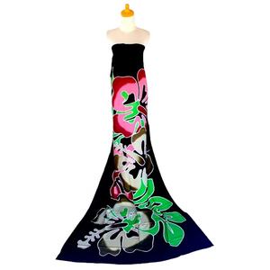 Adornos florales pintados a mano 100% Rayon Bali Pareo Beach Sarong Selecciones de colores amplios Estilo de una pieza - Product Image 5