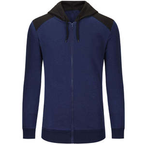 Chándal con Capucha para Hombre, Sudadera con Cremallera de Manga Larga, Color Sólido, Informal, Deportivo, Ligero, con Bolsillos Laterales, Ropa de Otoño - Product Image 2