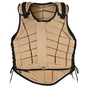 Chaleco Protector de Equitación, Equipo de Protección, Armadura Ecuestre Delgada, Chaleco de Armadura Ecuestre para Actividades al Aire Libre - Product Image 1