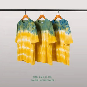 Camiseta Tie Dye Unisex de Primera Calidad, Estilo Oversize, Informal y Moderno, con Lavado Bleach, Personalizable, de Alta Calidad - Product Image 5