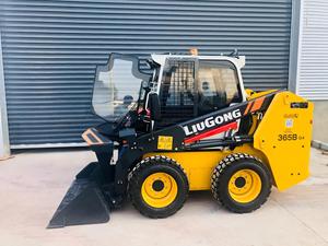 LiuGong 365B Skid Steer Loader Compact Wheel Loader Diesel Engine Hydraulic Bucket Construction Equipment Yellow - Product Image 4