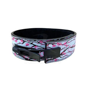 Ceinture de musculation pour adulte de haute qualité, style Anime, en cuir de vachette, antidérapante, respirante et légère, service OEM - Product Image 2