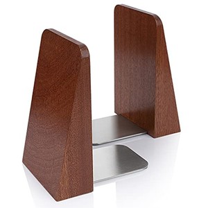 Acacia Wood wooden <b>bookends</b> and desk organizers OEM Custom Wholesale | Aqdus Saleem India - Product Image 1