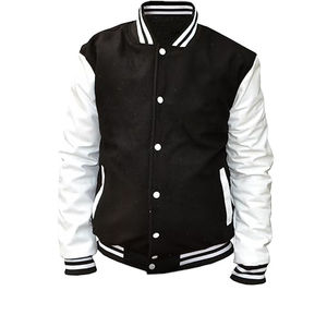 บริการ ODM ราคาประหยัด แจ็คเก็ตแฟชั่นล่าสุด แจ็คเก็ตวาร์ซิตี้สำหรับฤดูหนาว มีหลายสี ผลิตในประเทศปากีสถาน - Product Image 1