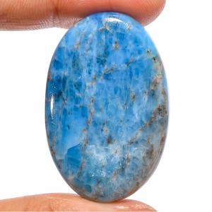 Apatita neón natural multiforma, cabujón de apatita azul, piedra preciosa para la fabricación de joyas, piedra suelta al por mayor - Product Image 3
