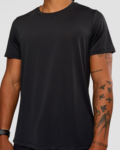 Camiseta de Cuello Redondo 100% Algodón de Alta Calidad, Impresión de Logotipo Personalizado, Diseño Sólido, Tejido de Punto Moderno, Tallas 220g, Diseño en Blanco - Product Image 4