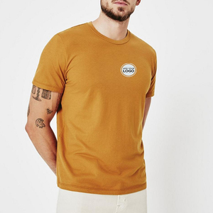 T-shirt uni de qualité supérieure, coupe mode, mélange de tissus, pré-rétréci, vente en gros - Product Image 1