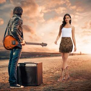 Falda de cuero con cintura elástica de moda urbana en venta, diseño propio personalizado, falda de cuero para mujer - Product Image 5