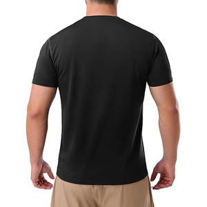 เสื้อยืดดีไซน์ขาดๆ ทรงหลวม แขนสั้น คอกลม เสื้อยืดเปล่า 240gsm สำหรับผู้ชาย ขายดี  โพสต์โดย Dress Sports - Product Image 3