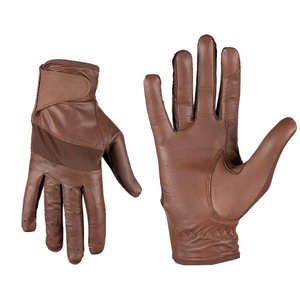 Gants de conduite en cuir marron, à doigts entiers, compatibles écran tactile, ajustement flexible, pour moto, travail, hiver, extérieur, pour hommes - Product Image 3