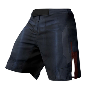 Plain MMA Kickboxing Shorts Wholesale High Performance Breathable Comfortable Polyester Spandex MMA Shorts Cheap Price - Product Image 4