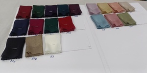 Tissu en polyester satiné brut écologique, léger, 60 GSM, tissé, en stock, pour vêtements, Kurti, robe, sari, femmes et filles - Product Image 2
