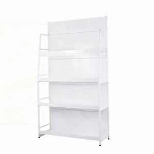 Exhibidor Vertical de Hierro Resistente Personalizado para Supermercado, con Acabado Pulido y Tamaño Ajustable - Product Image 1