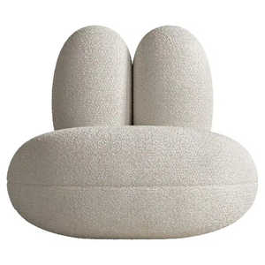 Pebblo Nest Ludique Postmoderne Accent Lounge Chair Pièce de déclaration moderne pour les intérieurs de salon et de chambre à coucher - Product Image 4