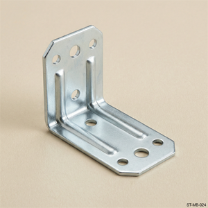 Прочные бронзовые L-образные мебельные кронштейны-соединители, штампованные детали для офисного использования - Product Image 1