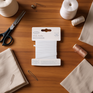 Nastro Elastico Ilan 3Mm X 6M Bianco per Cucito e Artigianato - Product Image 3