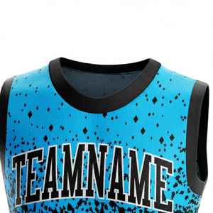 Kit de basket-ball d'équipe personnalisé avec logo personnalisé, nom imprimé, vêtements de sport de haute qualité, tissu doux. - Product Image 5