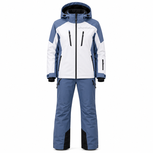Custom OEM Men's Waterproof Ski <b>Suit</b> Snowboard Jacket and Pants Set Windproof Breathable Winter Ski Wear Insulated <b>Snow</b> <b>Suit</b> - Product Image 1