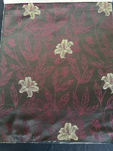 Fabricants d'abaya ultra douce avec une bonne brillance, douce au toucher, lisse, luxe, satin jacquard, brocart floral, tissus au toucher riche - Product Image 5