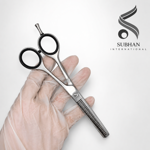 Durable Professional Barber Hair Cutting Scissors Heavy Duty Stainless Steel with Smooth Cutting Performance and Barber Shop Use - Product Image 1