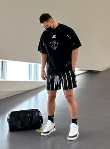 <b>Men</b>.s Graphic Print Mesh Shorts Casual Streetwear Shorts Summer <b>Running</b> Basketball Short <b>Pants</b> - Product Image 2