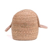 Panier de moïse en jonc de mer tissé à la main pour enfants jouets et poupées pour bébés-vente en gros disponible
