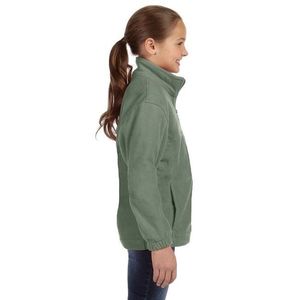 Jeunesse 8 Oz. Veste polaire à fermeture éclair intégrale pour femme JAUNE SÉCURITÉ Taille S - Product Image 6