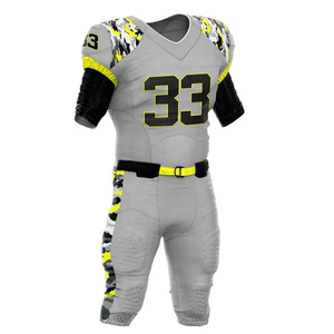 Collection d'uniformes de football 2026 Créez votre propre design personnalisé Maquette gratuite Uniforme de football américain - Product Image 6