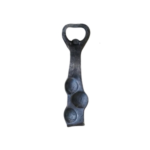 Décapsuleur rustique artisanal en fonte pour bouteilles de bière, ouvre-bouteille plat en métal, cadeau personnalisé, ouvre-boissons - Product Image 6