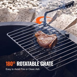 Anello per Braciere Fai-da-Te in Acciaio al Carbonio, Diametro Esterno 40/Interno 36, Altezza 8,5 Pollici, per Inserti Braciere e Barbecue - Product Image 4