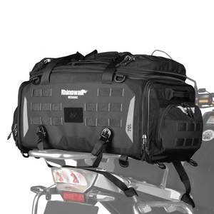 <span class=keywords><strong>Sacoche</strong></span> de selle arrière pour <span class=keywords><strong>moto</strong></span> Rhinowalk Mechanic 50-70l, grand sac de voyage pour ADV, tourisme longue distance - Product Image 1