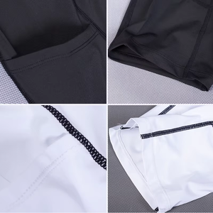 <b>Men</b> Quick Dry Waterproof Canvas Sports <b>Compression</b> <b>Shorts</b> Solid Cycling Running Yoga Gymwear elastic waist running <b>shorts</b> - Product Image 6