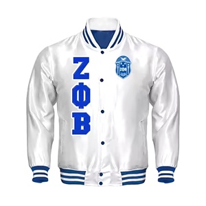 Veste universitaire pour homme de haute qualité, directement de l'usine, personnalisable, baseball, hiver, lettres, service OEM, coupe-vent, matériau écologique - Product Image 2