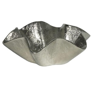 Frutero de Metal de Diseño Artesanal, Tazones Decorativos a Precio de Fábrica, Tazones de Servir con Estilo Floral, Artículos para Fiestas y Eventos - Product Image 1